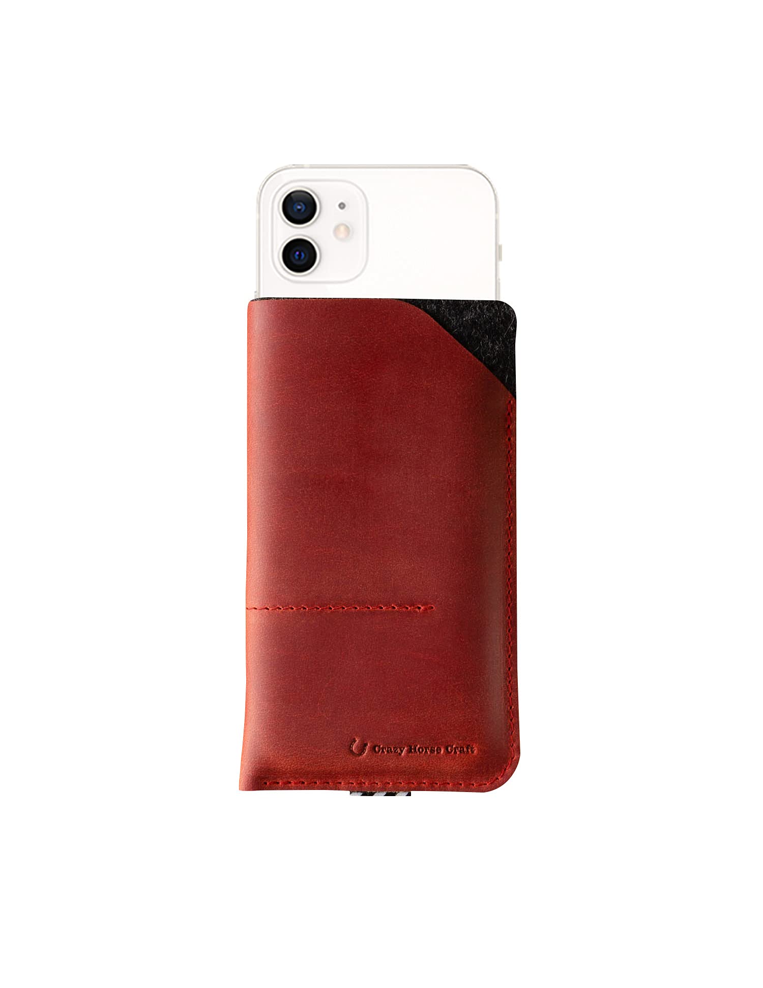 Amazon.co.jp: Crazy Horse Craft ブランド iPhone 13 12 mini ケース